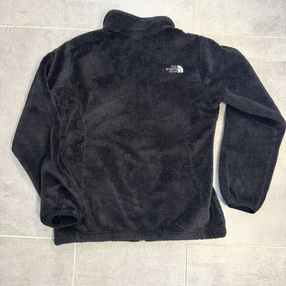The North Face black soft fleece, zip jacket Girls Size 18 XL - Picture 11 of 11